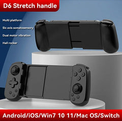 Choice D6-Black Hot Sale BSP D8 RGB Tablet Controller Wireless Handle For Switch Game Bluetooth Stretching