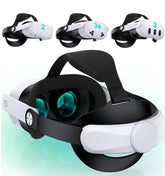 VR headband BEBONCOOL Adjustable Head Strap for Meta Quest 3S/Quest 3/Quest 2 Headstrap for VR
