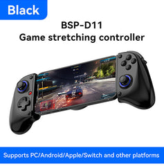 Choice black BSP-D11 Stretching Wireless Game Controller For SWITCH/Android/Apple IOS Tablet For PS3/PS4/XB